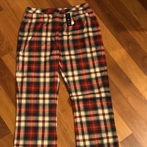 UNIF Winx pants in red plaid